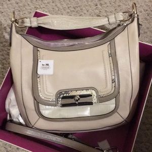 Coach Kristin Spectator Leather Hobo Bag 16803